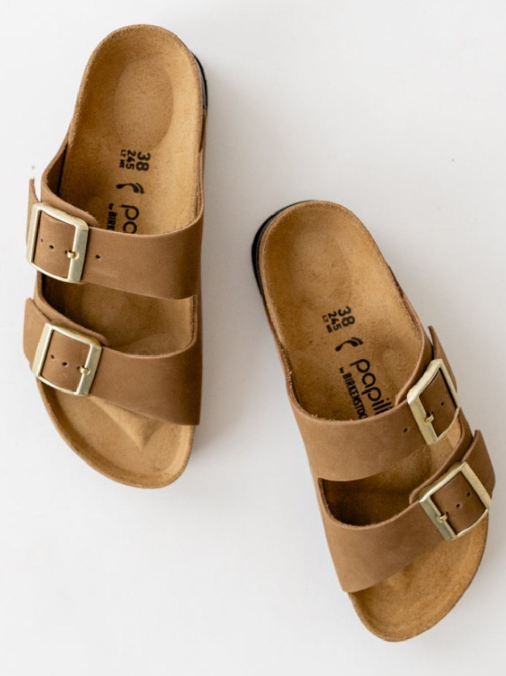 BIRKENSTOCK PAPILLIO Platform Flex Leather Sandals!
